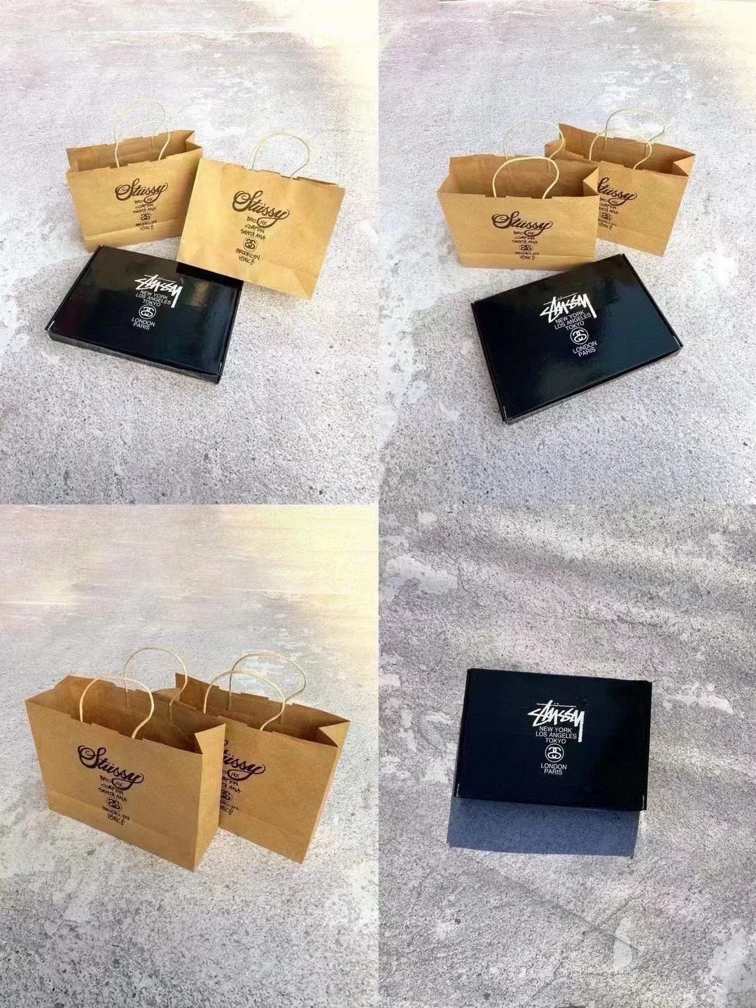 Stussy official packaging single shot will not be shipped