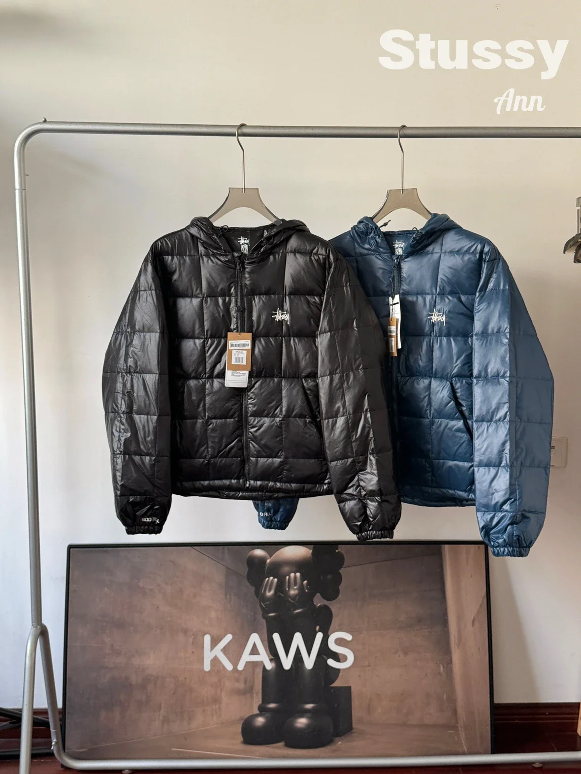 Original production Stussy & Mountain Hardwear limited edition FW25 MIDWEIGHT HOODED PUFFER hooded d