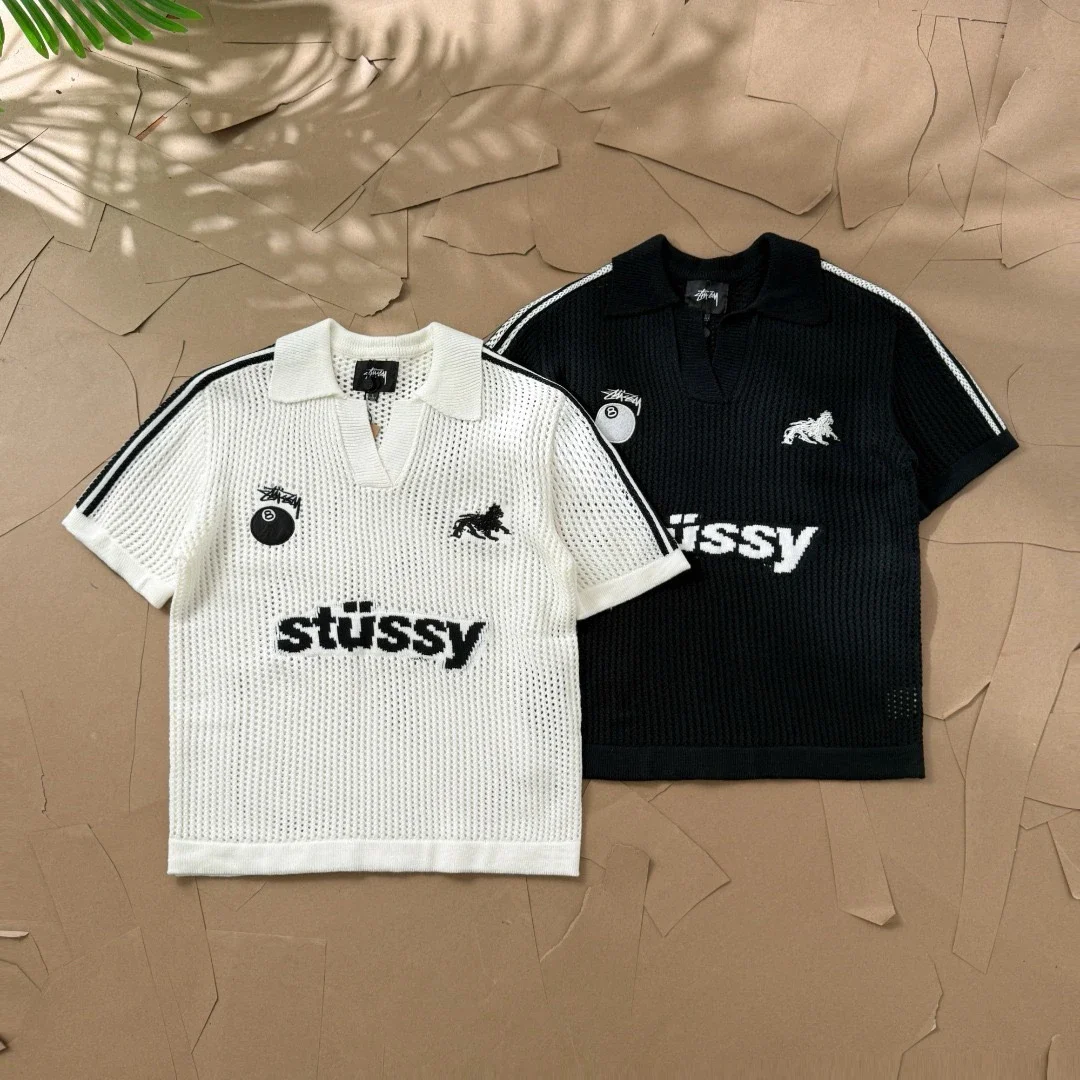 Original production Stussy co-branded SS26 new running series embroidery + jacquard crafts small lab