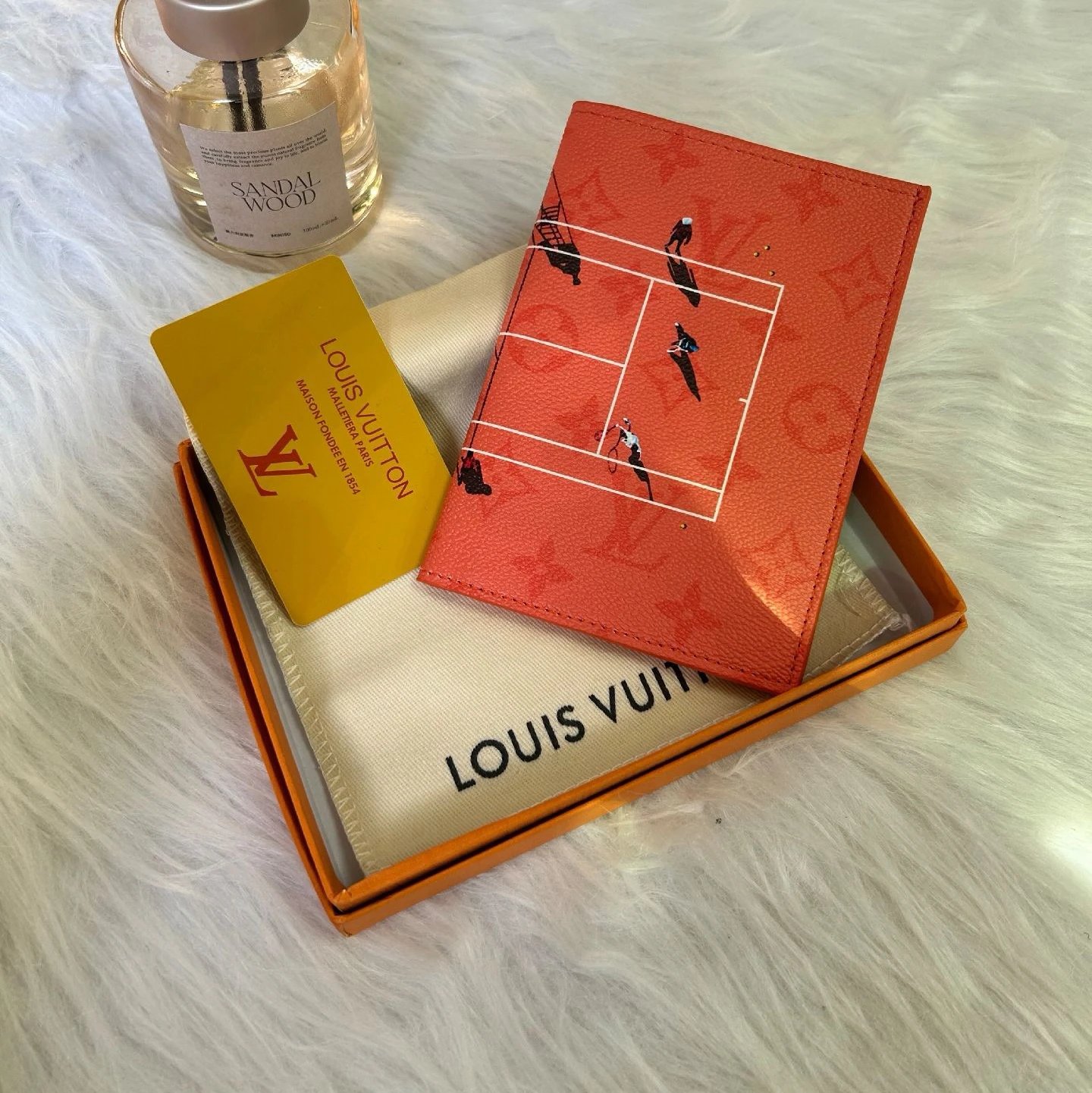 Orange wallet
