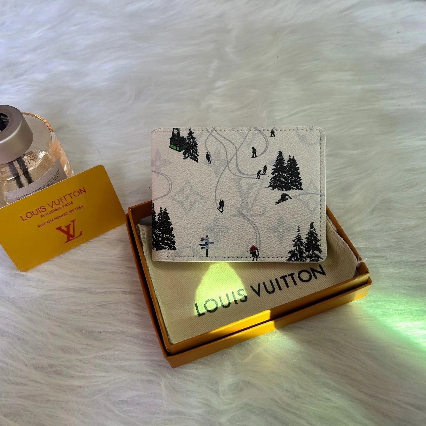 White wallet