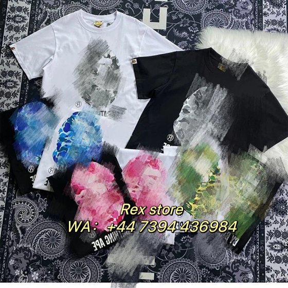 Camouflage T-shirt round neck loose cotton summer printed short sleeved shirt