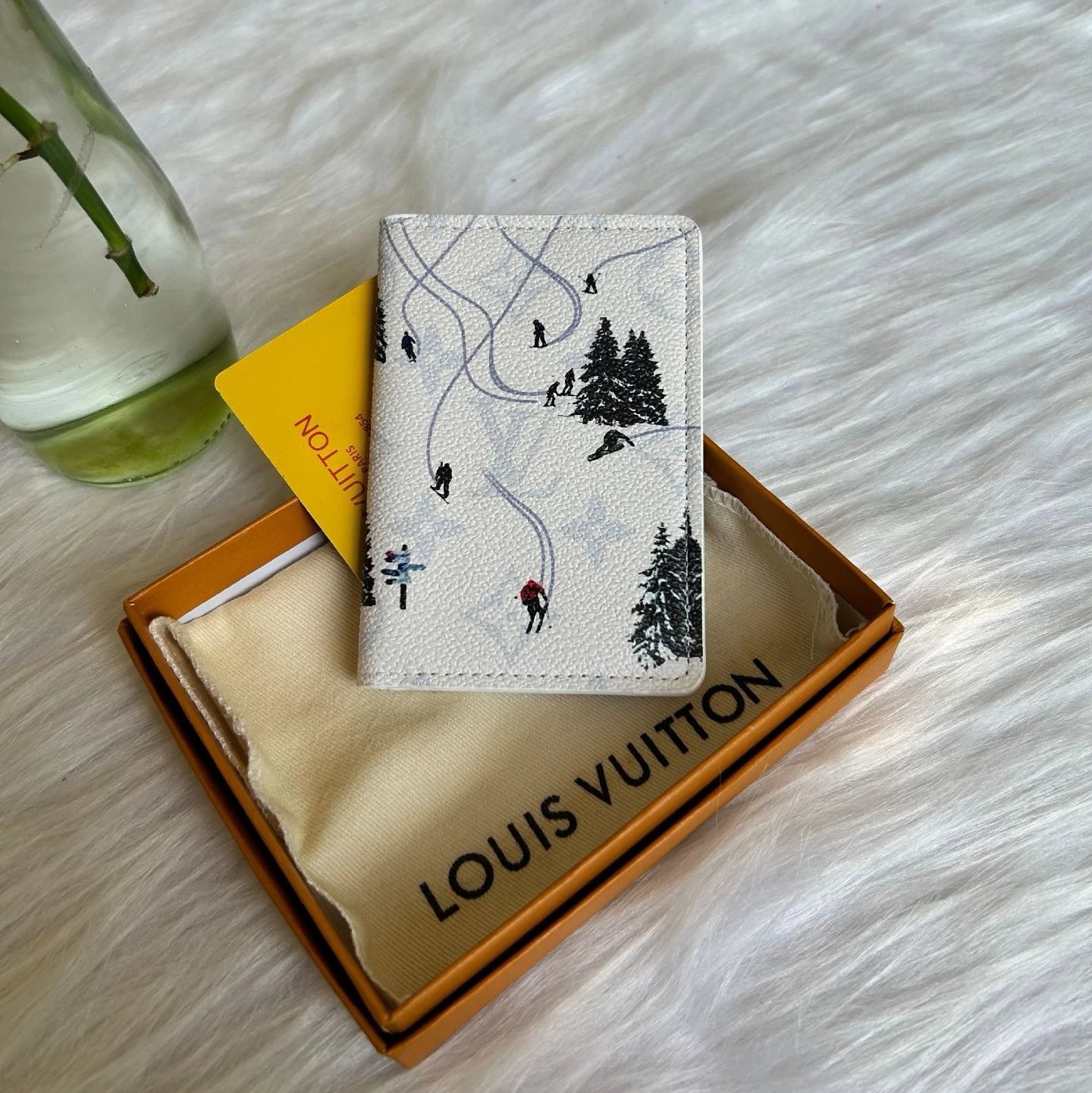 White wallet