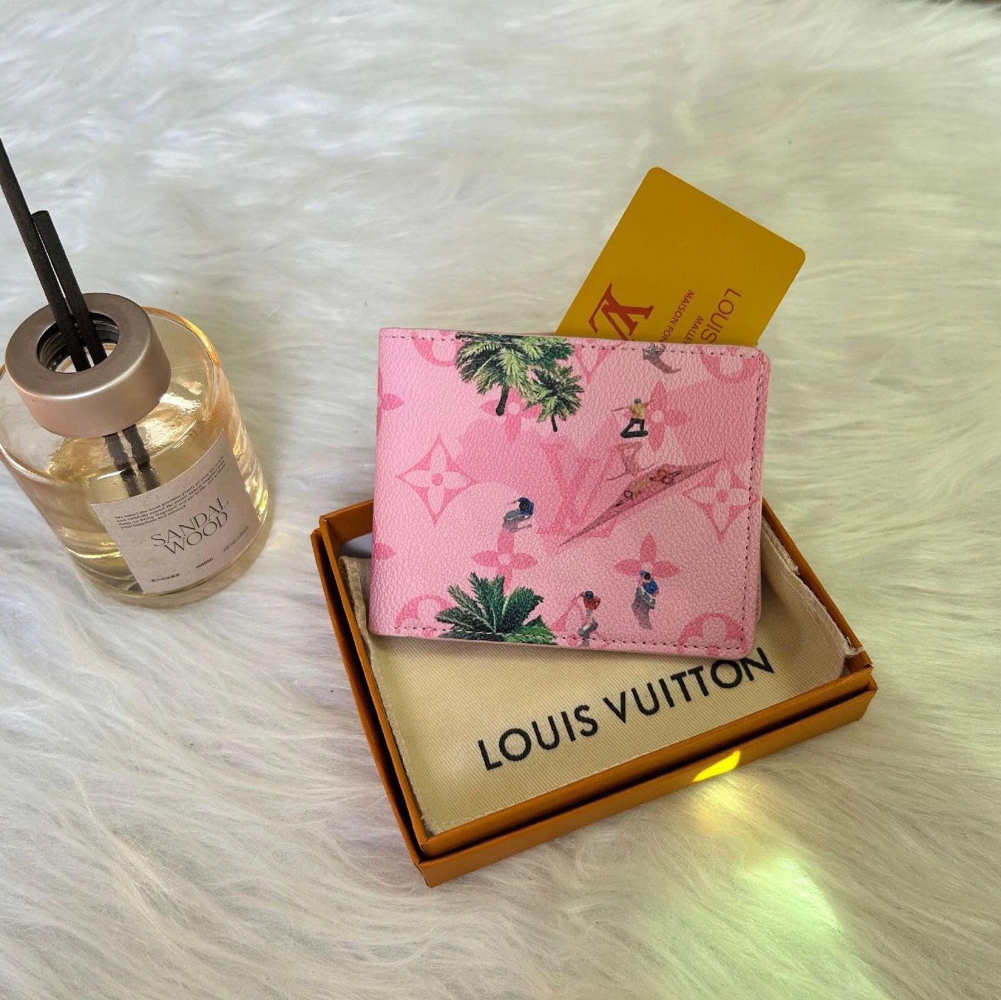 Pink wallet