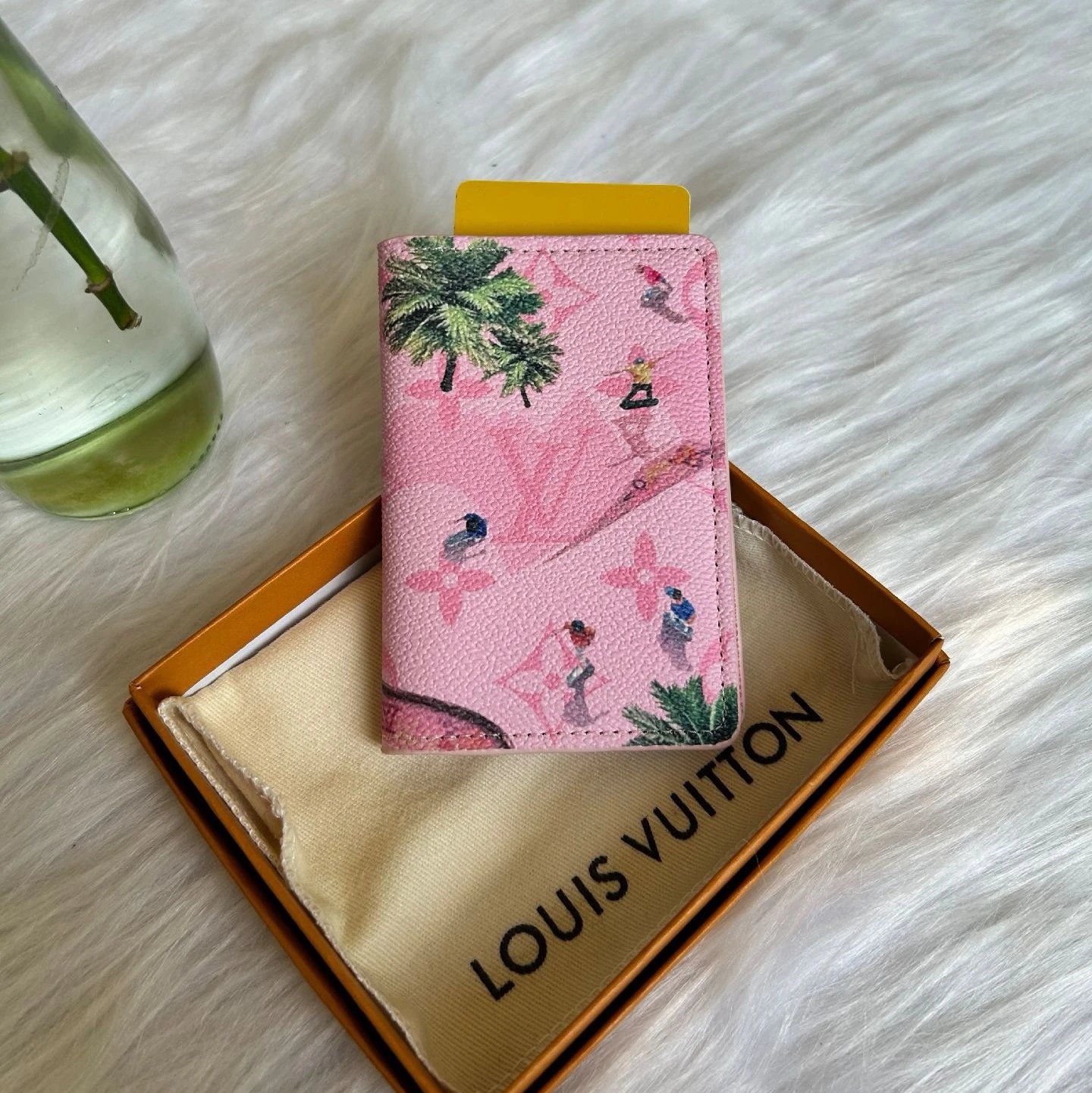 Pink wallet