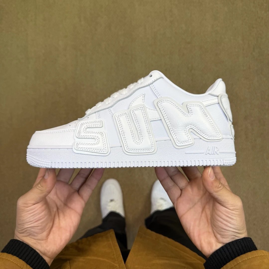 White Leather Puffy FQ7069-100