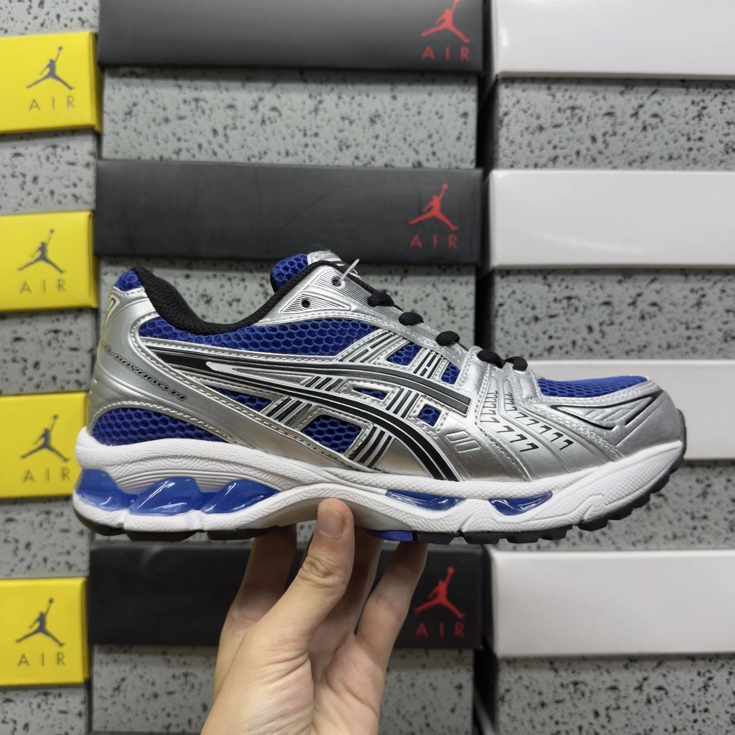 Kayano 14 Silver Blue 1201A019-401