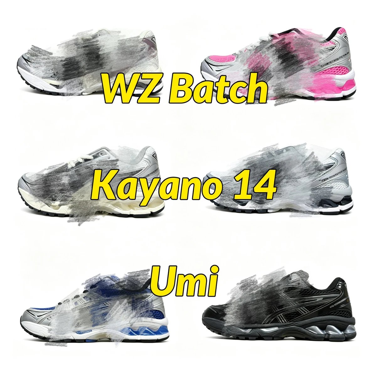 Gel-Kayano 14 WZ Version - Long-Term Special Offer, Unbeatable Value for Money