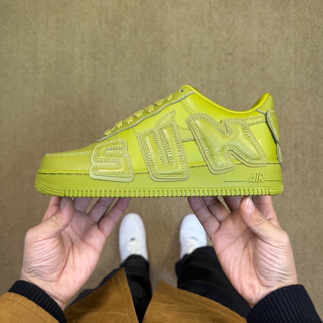 Green Leather Puffy FQ7069-300