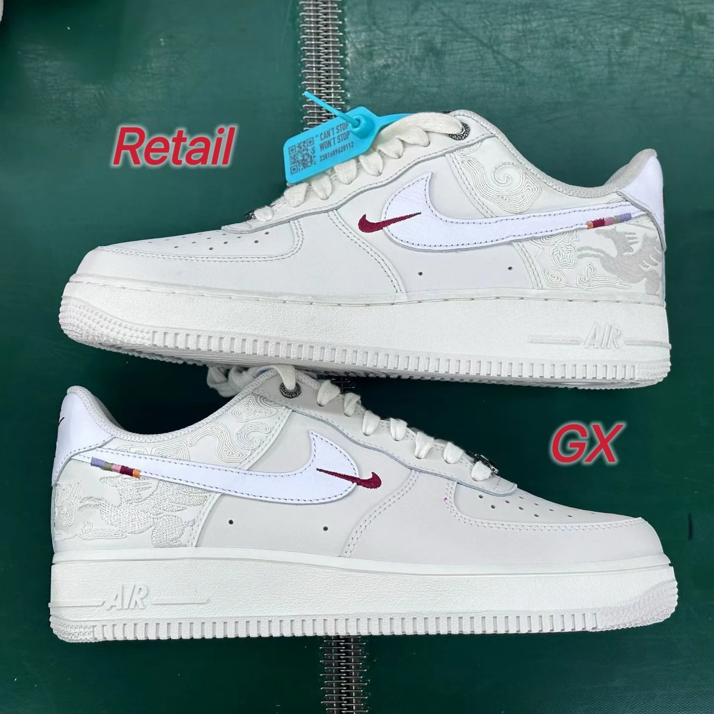 Nike Air Force 1 Low Year of the Dragon White Red