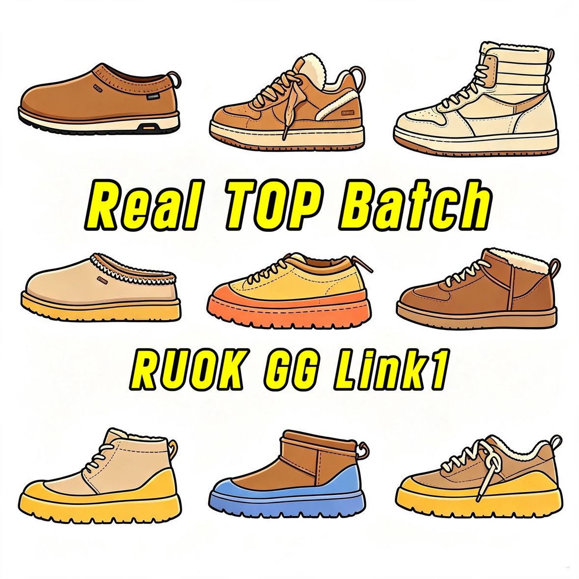 【 TOP Batch 】 Snow boots link1 (Runs small, select size by your foot)