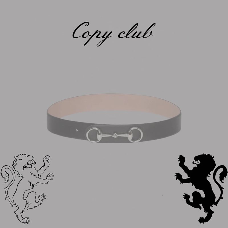 Copyclub Guc Demna Horsebit Belt