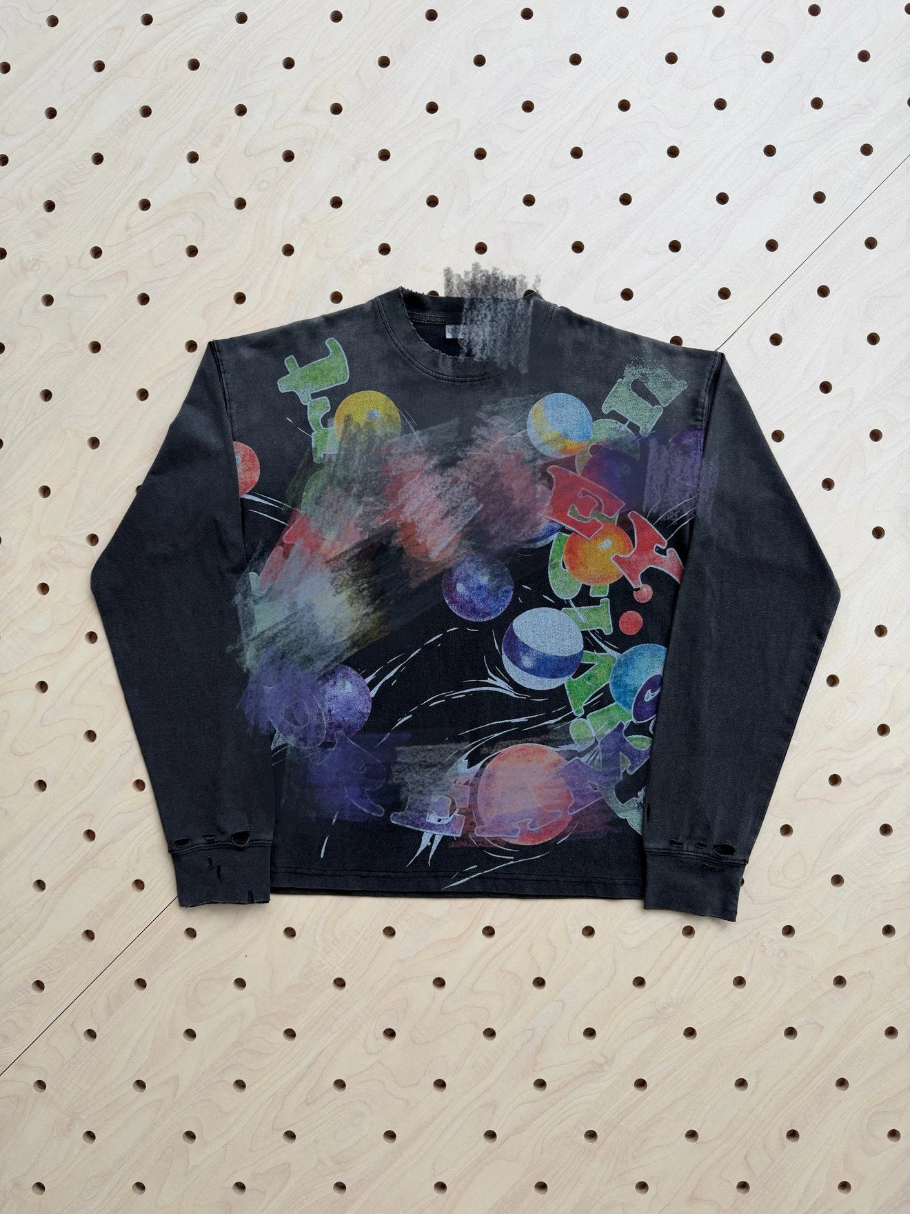 VL Eight Ball Long Sleeve Black