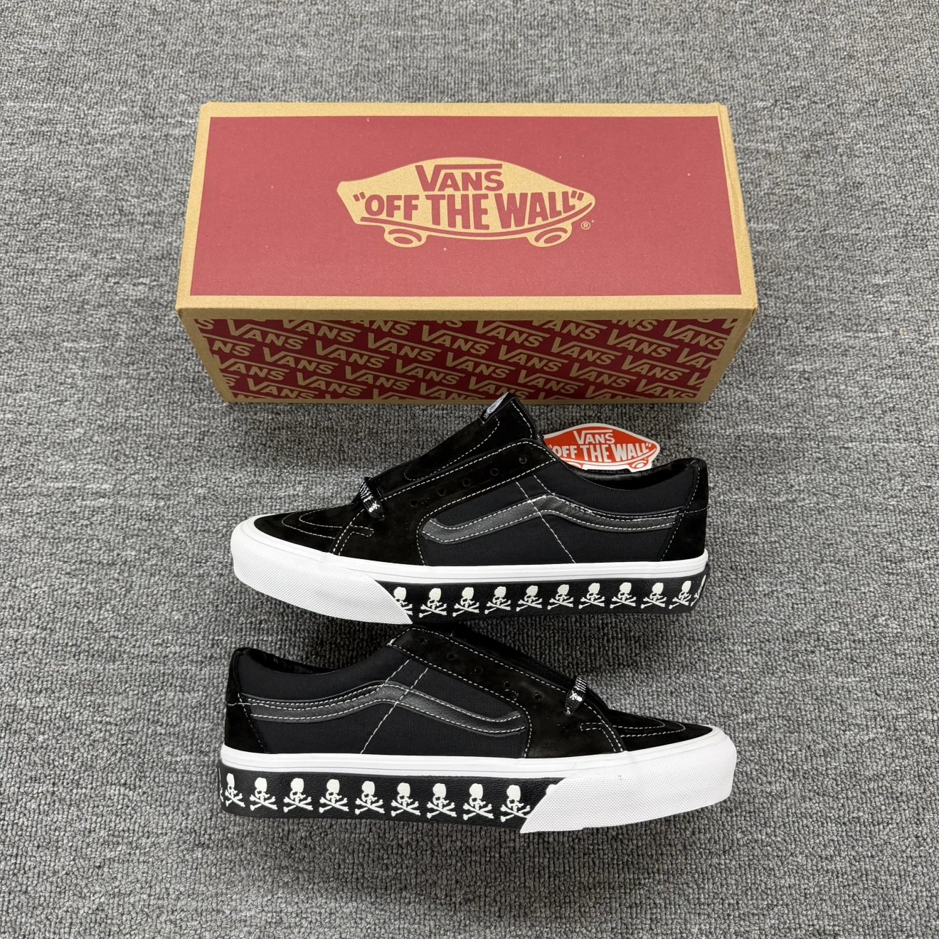 【现货秒发】需要拍小一码 Vans MMJ 骷髅联名Old Skool 黑色