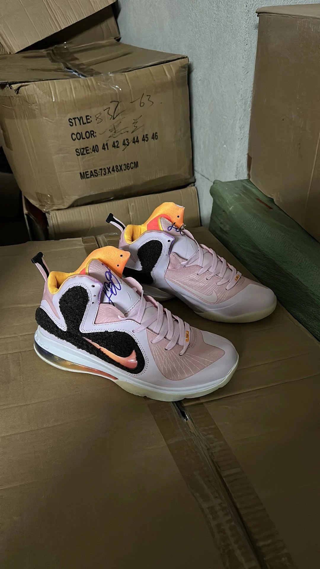Nike LBJ 9 Pink