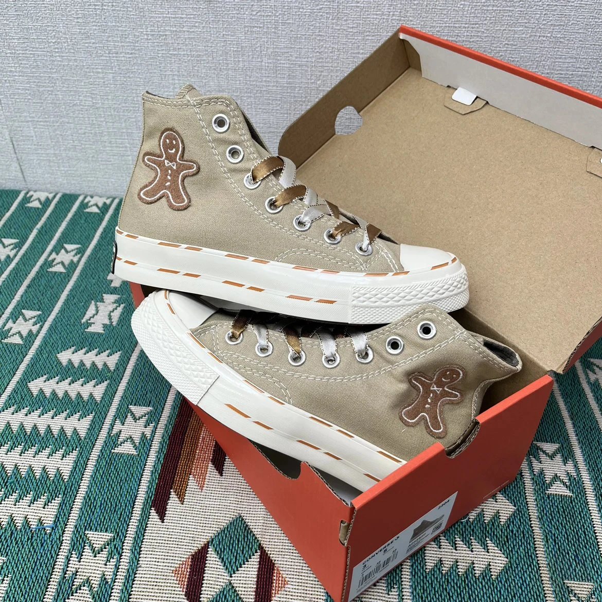 Converse Chuck 1970s Gingerbread High Canvas Shoes