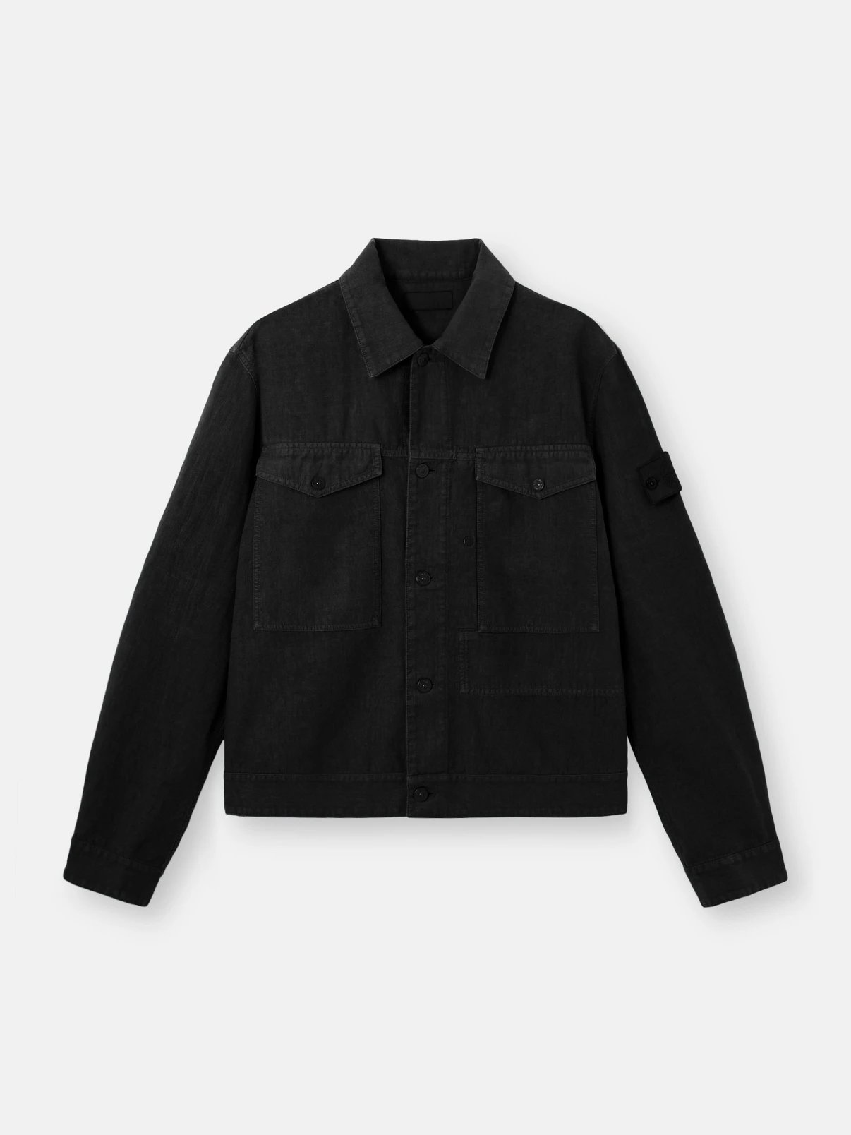 New Preview Si Ghost Series Linen Nylon Composite Washed Jacket