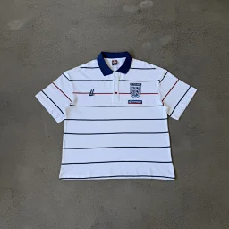 thumbnail for TL - White Blue-collar polo short-sleeve shirt
