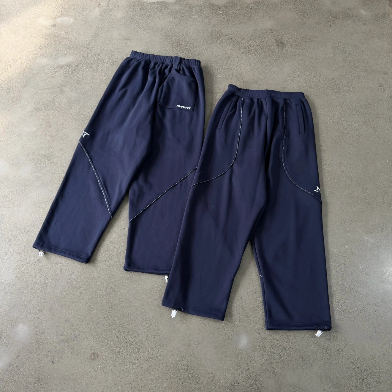 Mertra Navy Blue Reflective Pants