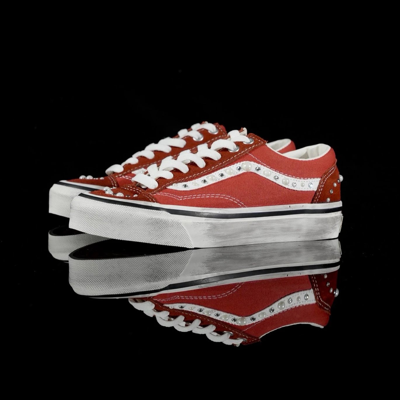 Orange rivets