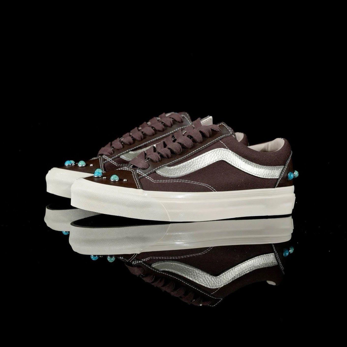 Brown rivets