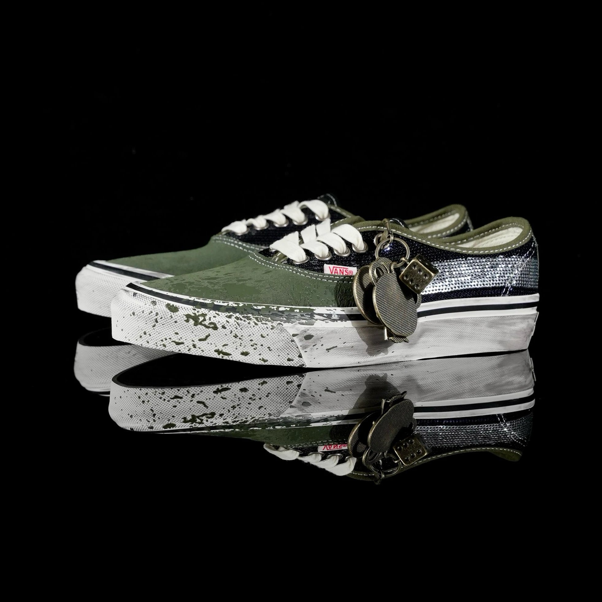 Green glitter