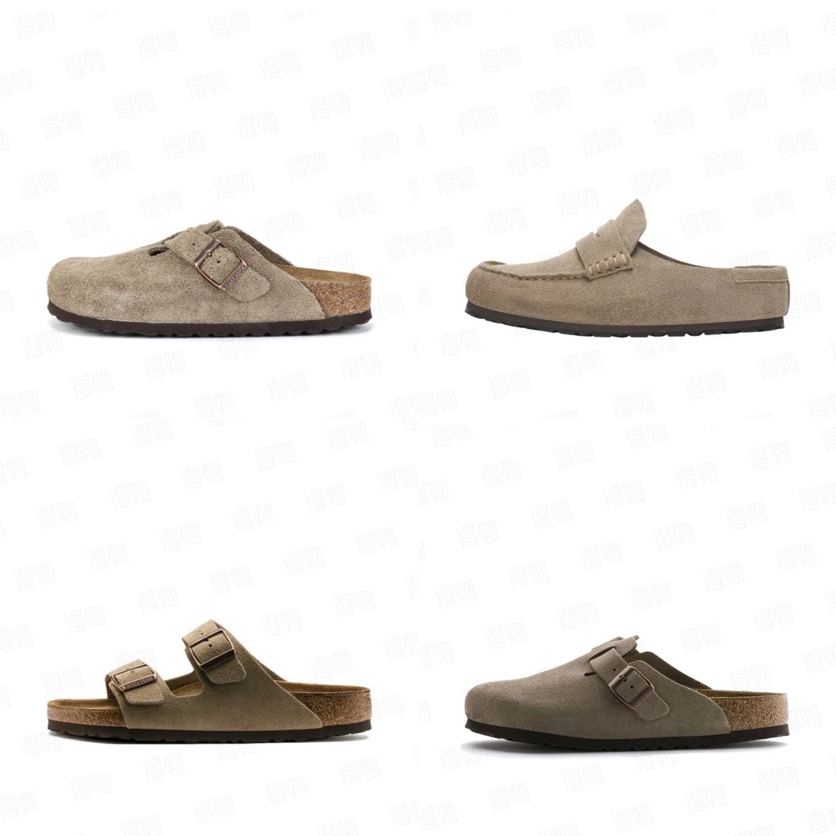 Birken's full range of normal sizes