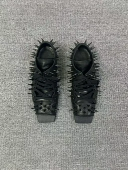 thumbnail for Restocking - HAssClub Independent The Old Curiosity Shop Spiked Low Hogtoes Spiked Shoes