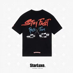 thumbnail for [In Stock Available] StarLuxe | C* Matty Boy "Stay Fast Race Team" Racing Series Graffiti Embroidered Short Sleeve