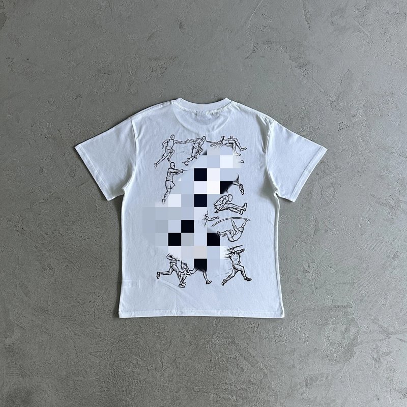 35¥Sports short sleeves -White