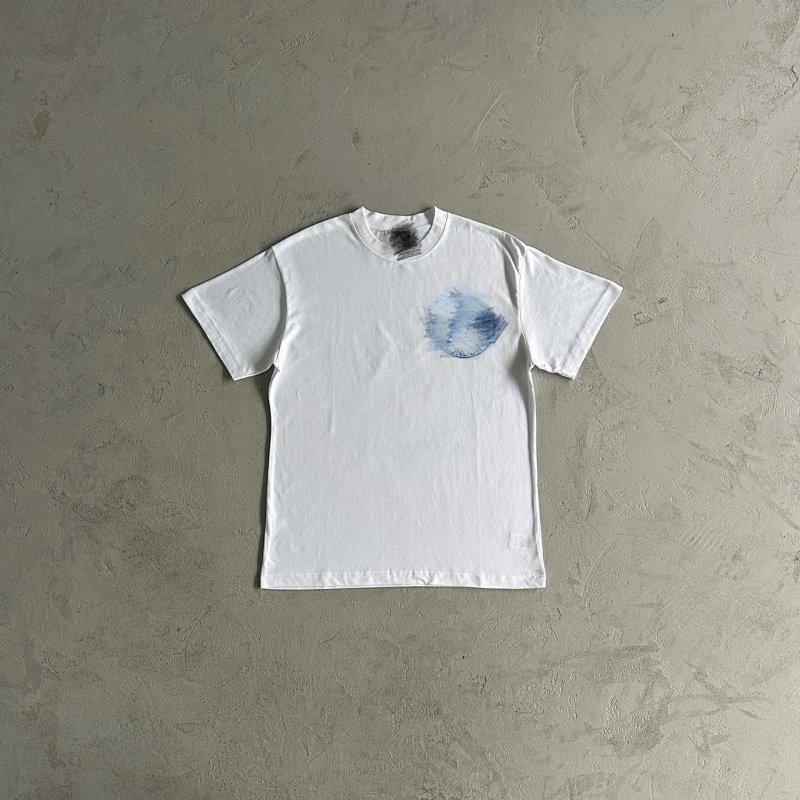 35¥ spoof three-pointed star tee