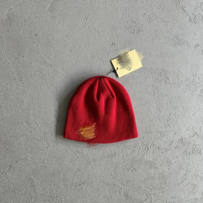 39¥ Side embroidered cold hat-red