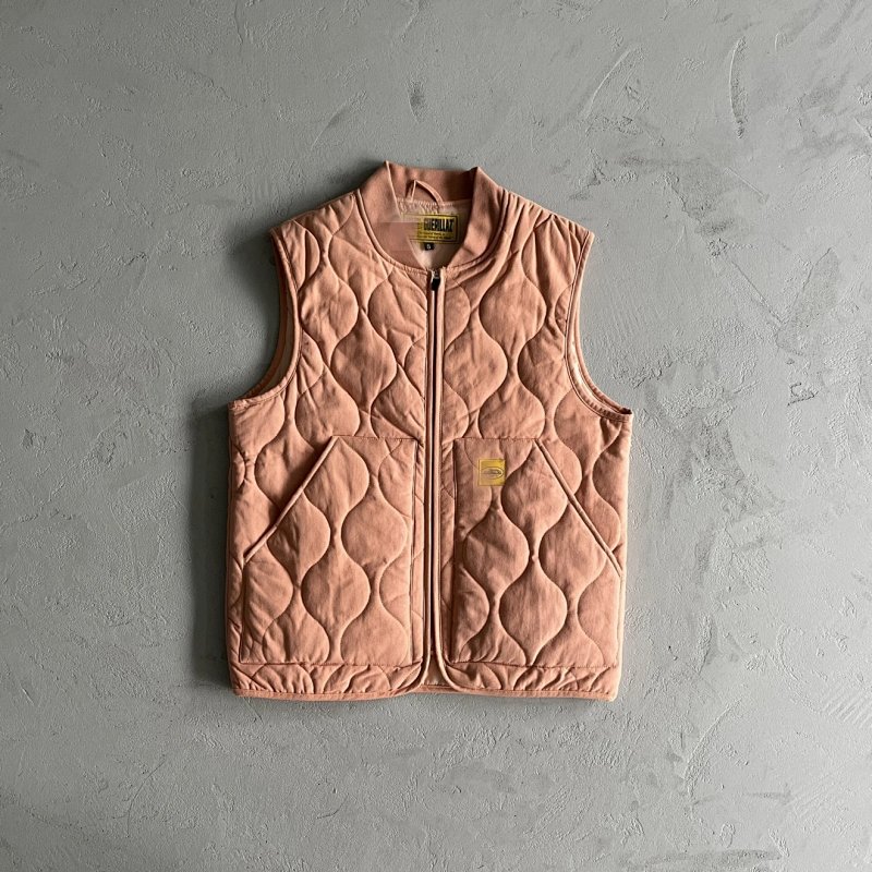 Guerillaz Quilted Vest Pink