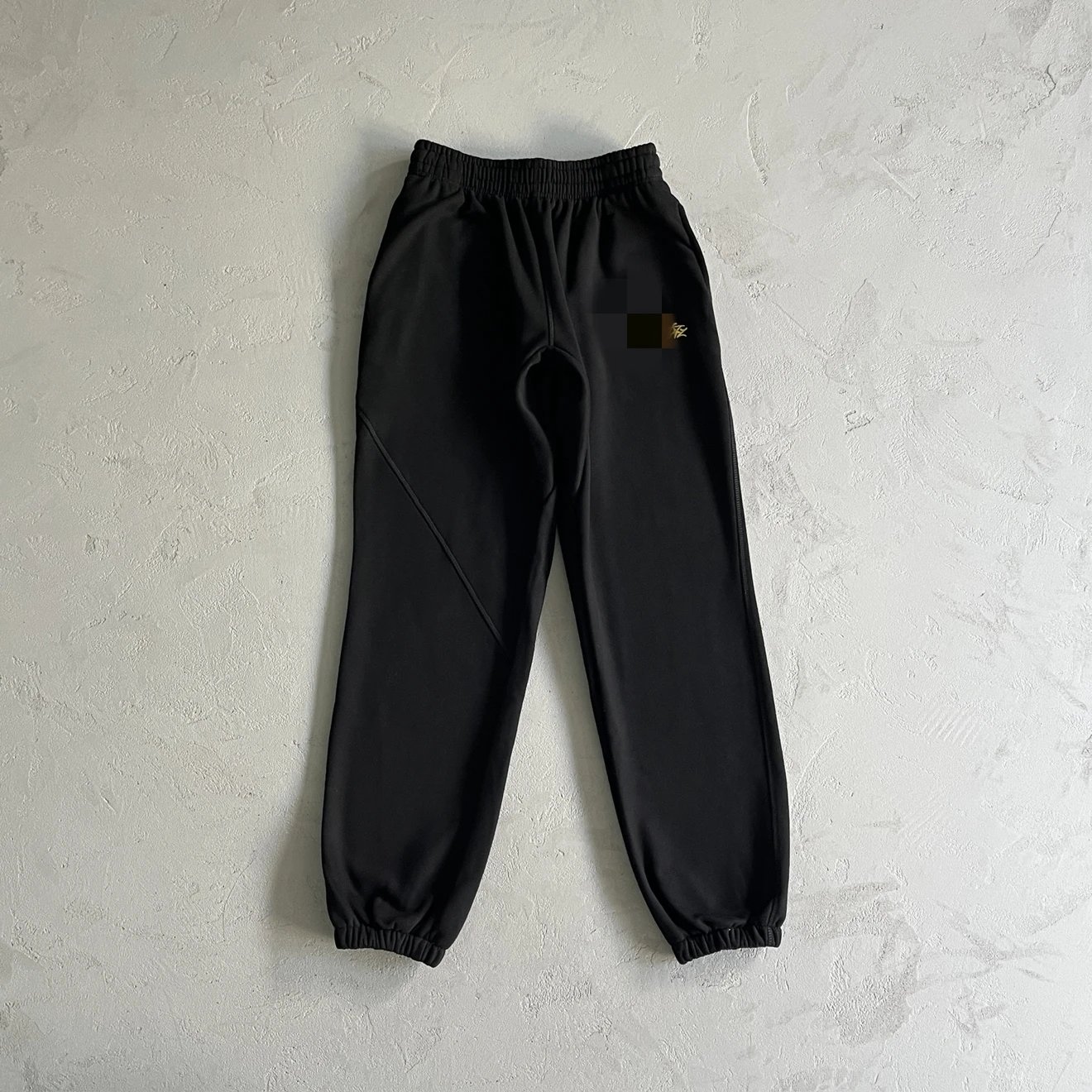 Evil Black Gold Sweat Pants Corteiz