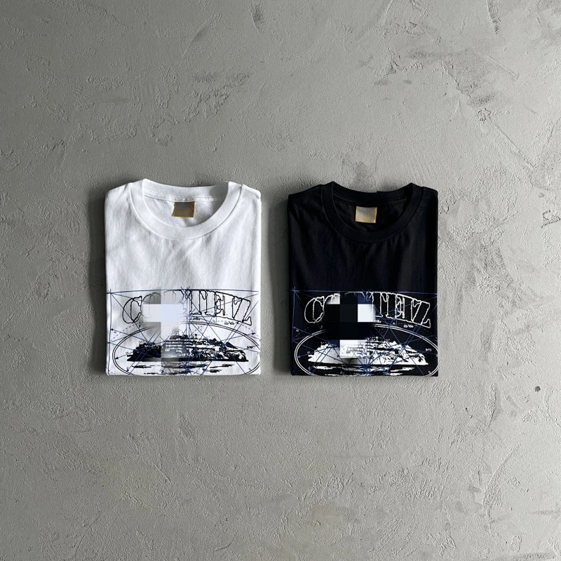 35¥ Alcatraz coordinates t-shirt