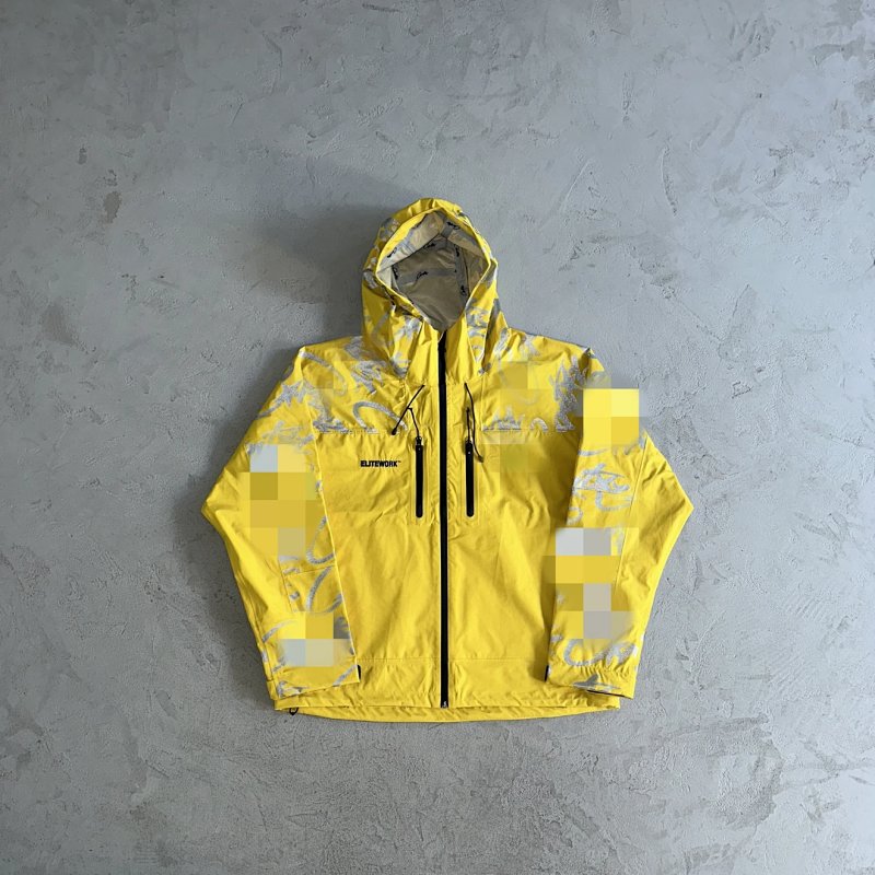 209¥ elitework shell jacke-yellow