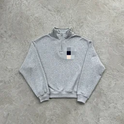 thumbnail for Royal Peak half-zip stand-up collar sweatshirt
