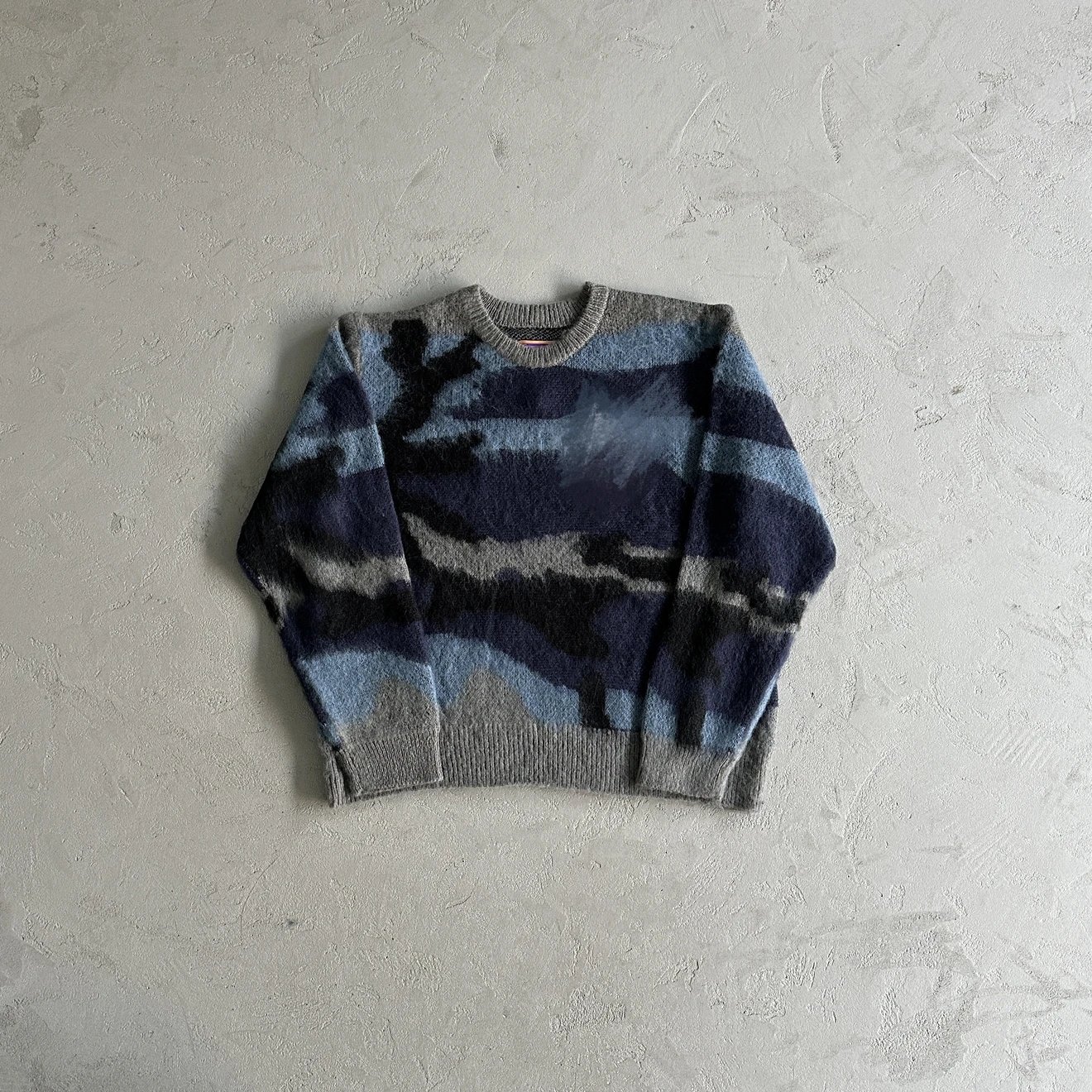 Evil - mohair camouflage sweater