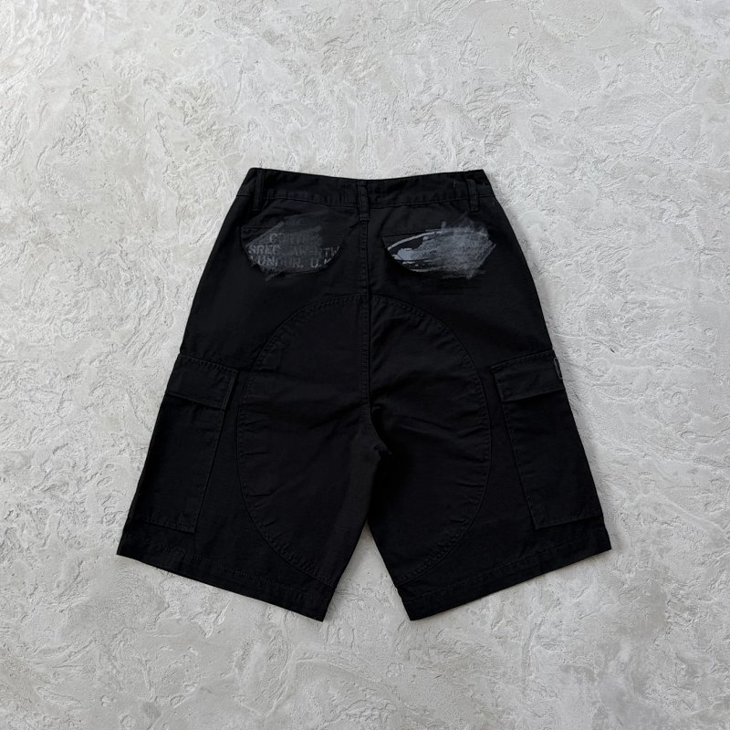 215¥ Guerillaz Cargo Short -Black