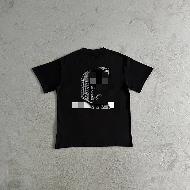 35¥3D badge short sleeves