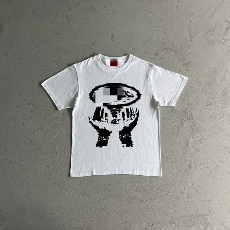 35¥ Alcatraz hand print t-shirt