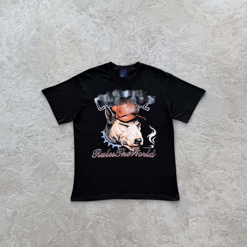 35¥ dog pound tee -black