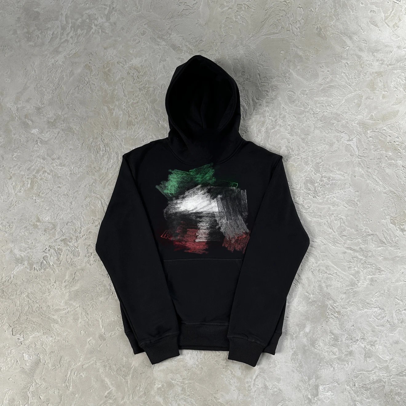 Evil Green White Red Island Hoodie