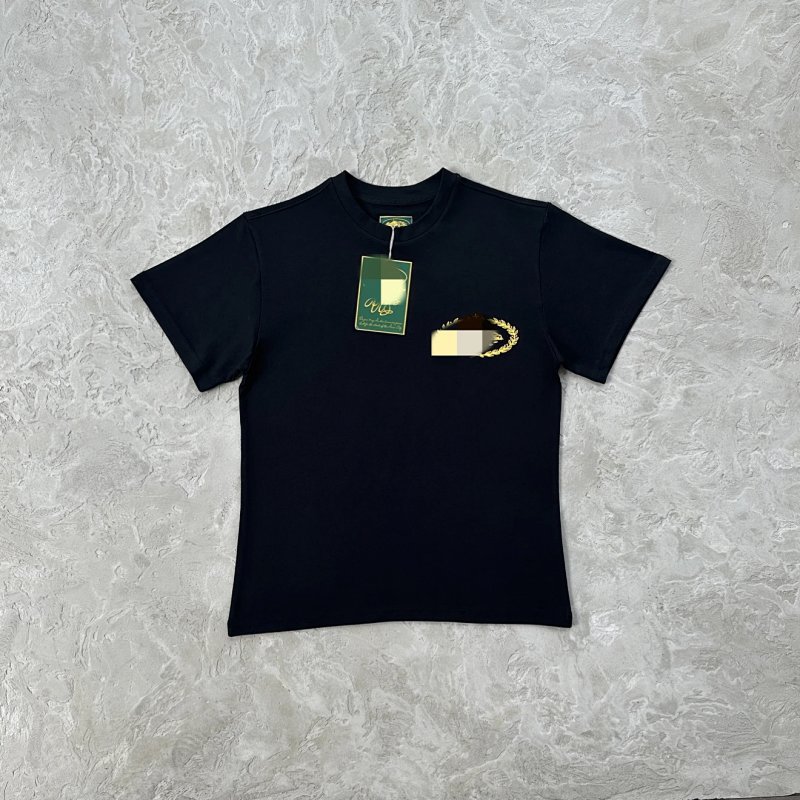 109¥Royale heavyweight tee-Black and yellow