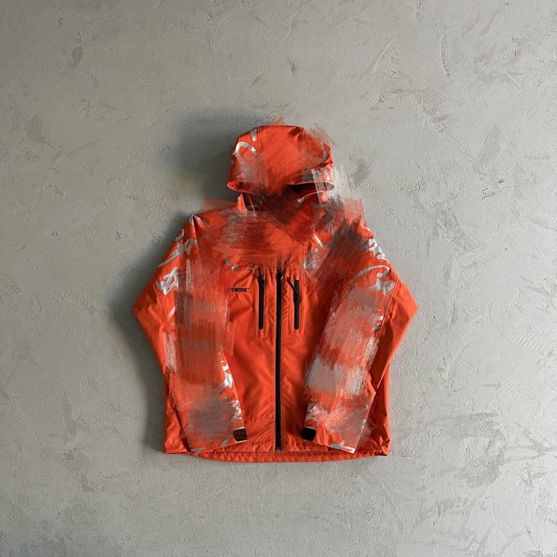 209¥elitework shell jacke-orange