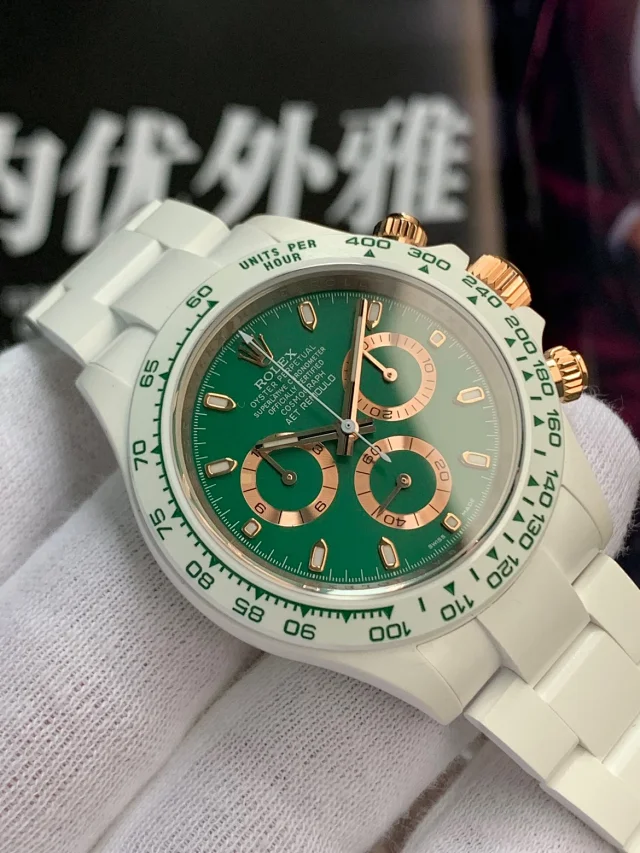 AET厂劳力士迪通拿 陶瓷迪40mm×12.4mm丹东4130机芯 108克(图4)