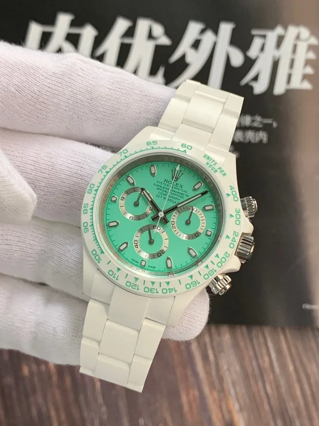 AET厂劳力士迪通拿 陶瓷迪40mm×12.4mm丹东4130机芯 108克(图3)