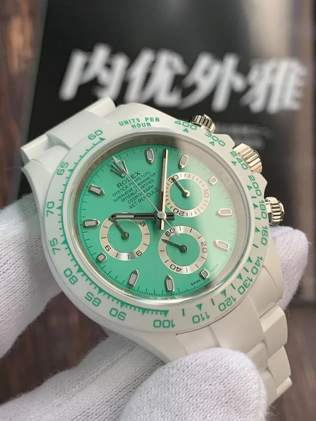 AET厂劳力士迪通拿 陶瓷迪40mm×12.4mm丹东4130机芯 108克(图4)