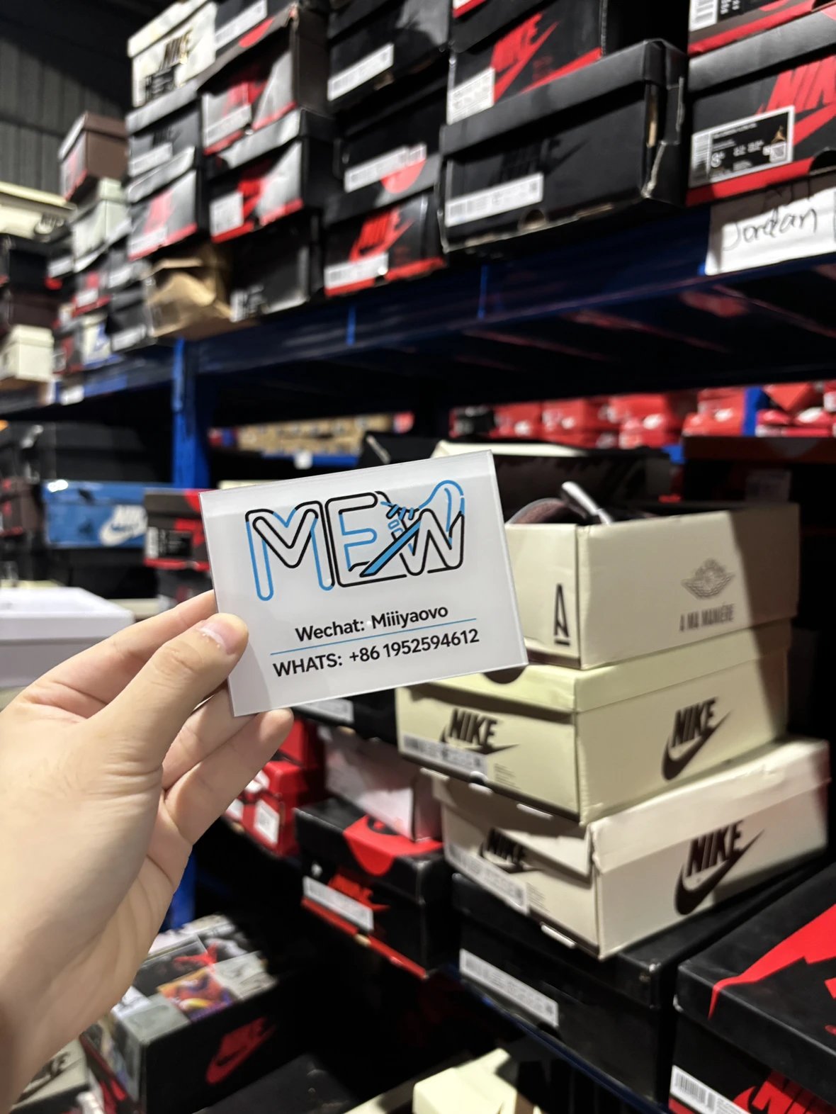 Mew Big event!  Sneaker blind box