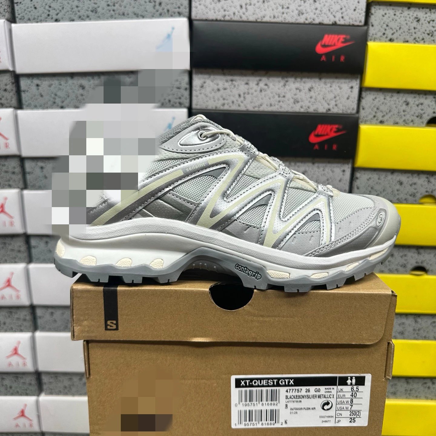 Grey Silver 477757 36-46